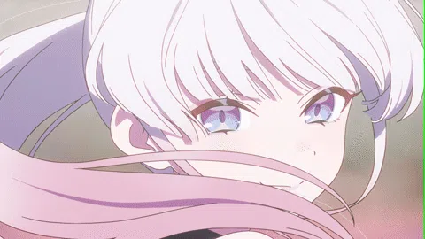 Wink GIF by Cosmic Princess Kaguya! official-Yachiyo Runami