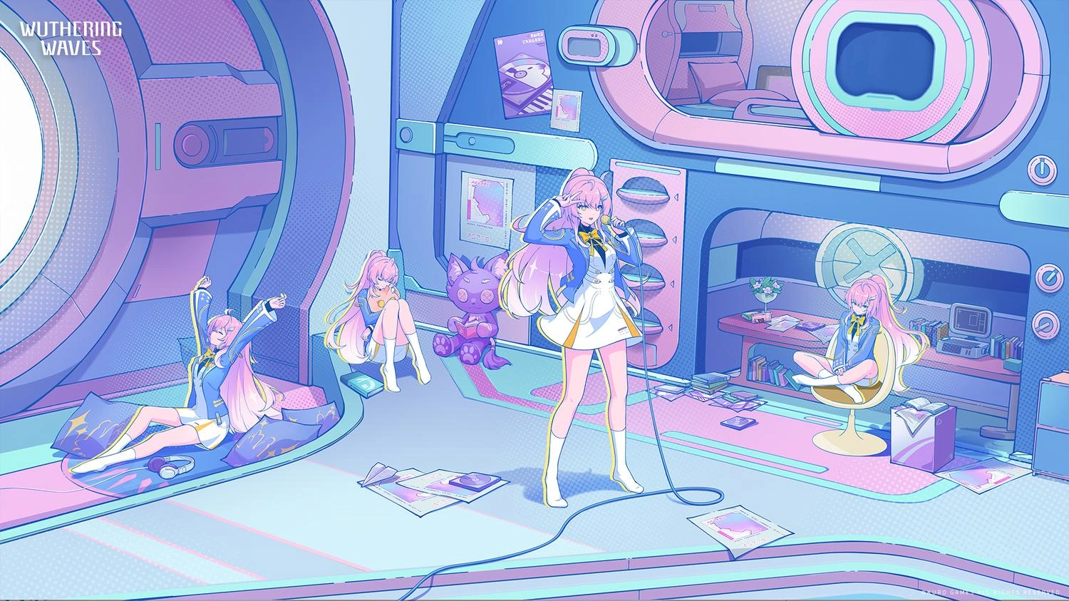 Wuthering Waves Aemeath wall paper_06