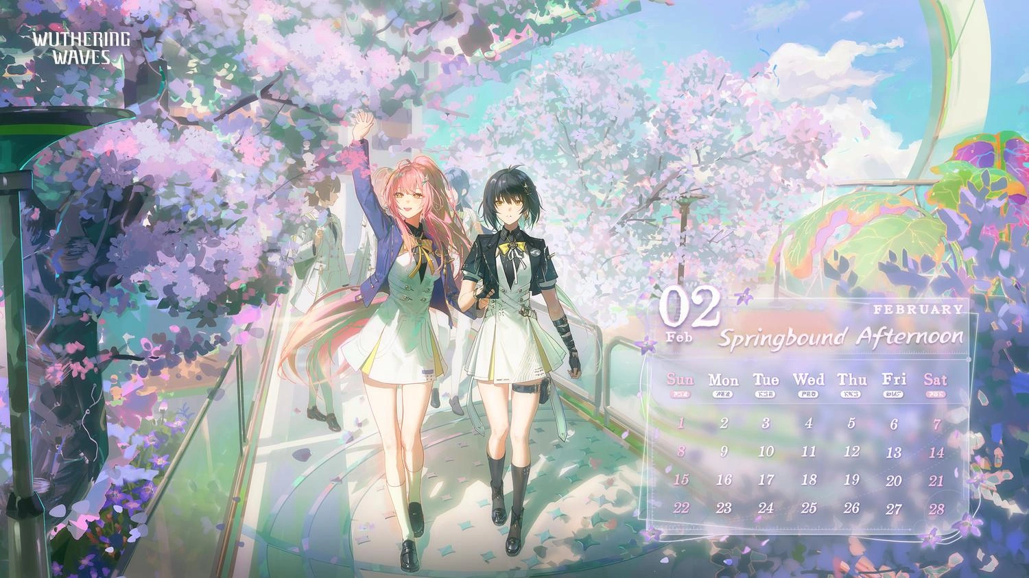 Wuthering Waves Aemeath wall paper_04