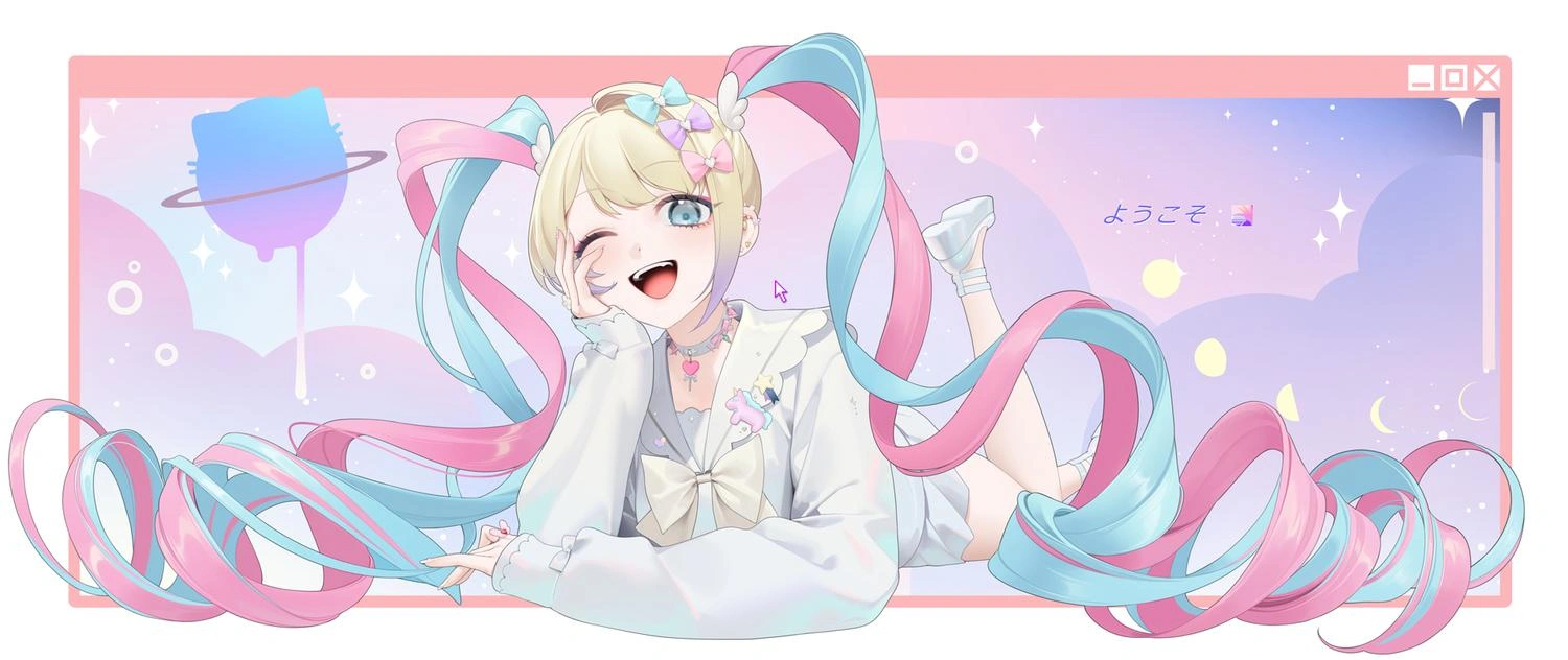 Needy Streamer Overload' official wallpapers, emoji packs, and avatar collection