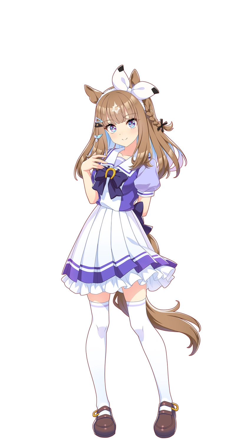 赛马娘-杏目-制服立绘