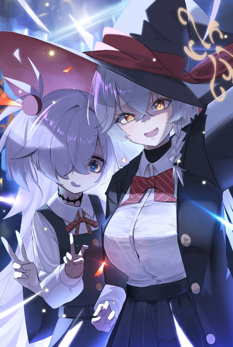 碧蓝档案角色白尾绘里_作者カピ。