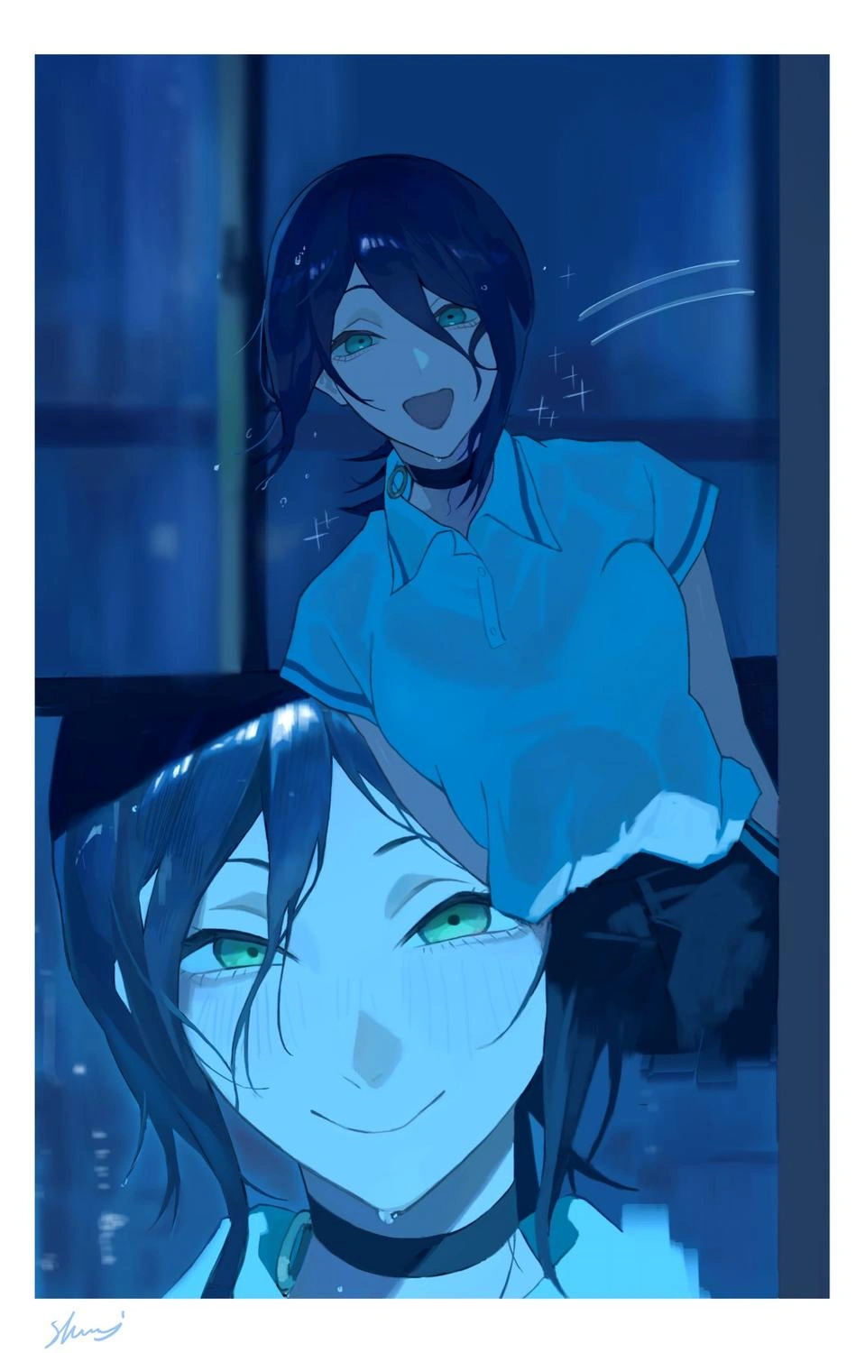 电锯人蕾塞 同人作品 画师しゃもじX