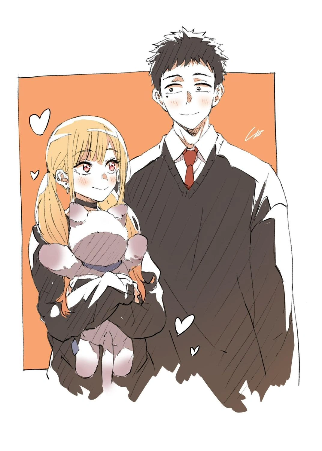 my dress up darling fan art @4B_Pencil_25 03