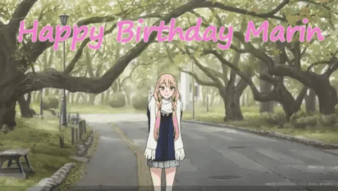 marin kitagawa birthday gif