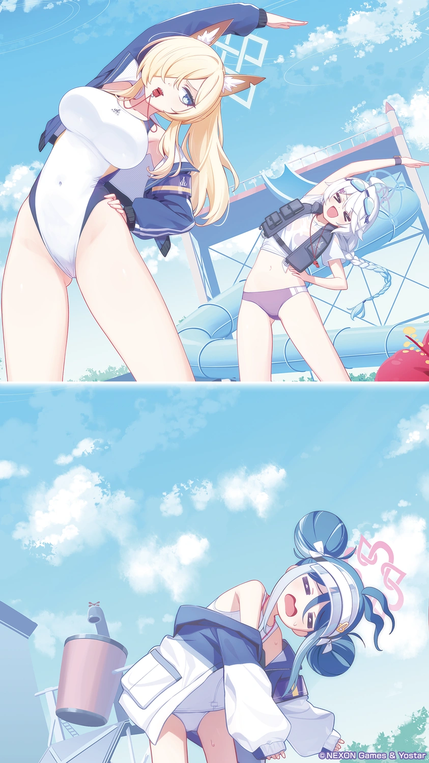 blue archive mobile wallpaper 03