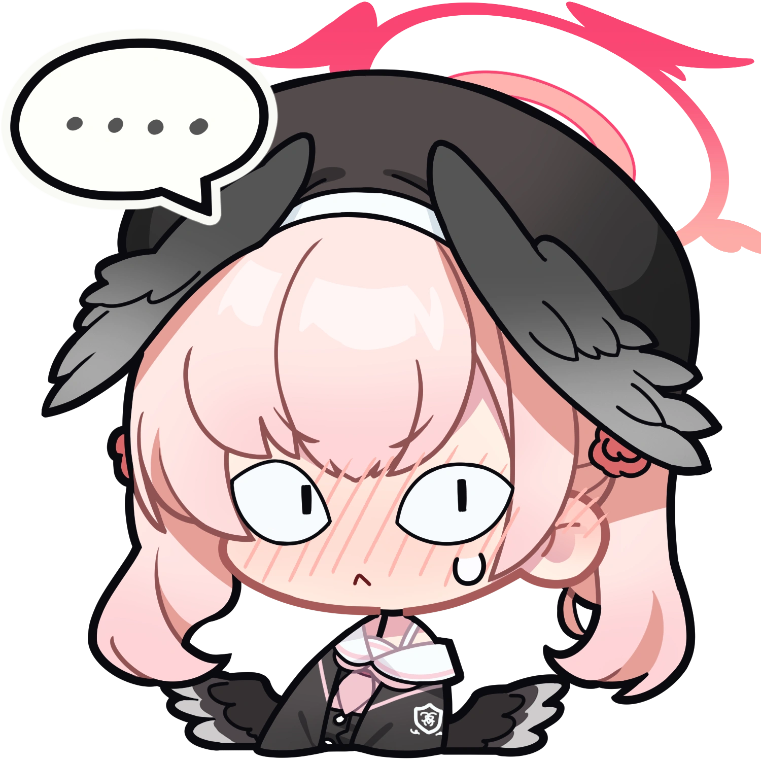 blue archive emotes 03