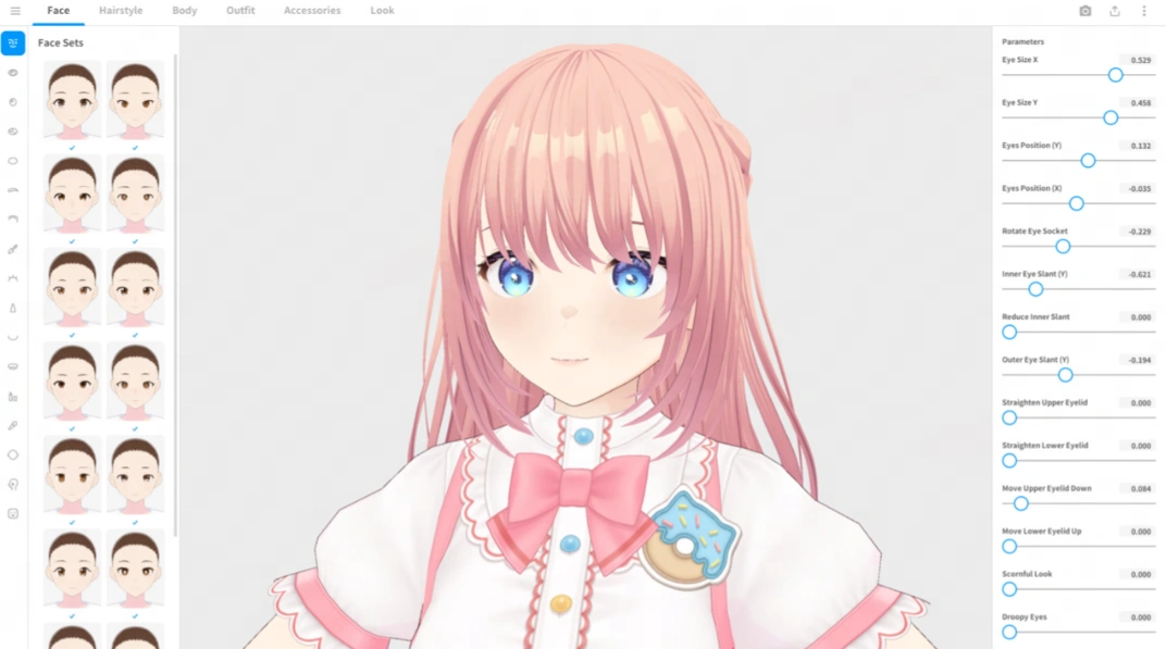 vroid studio create character